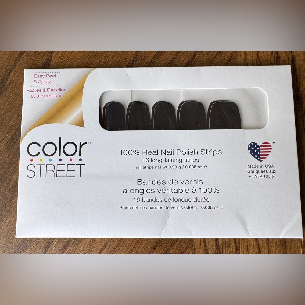 Color Street Black Nail Strips